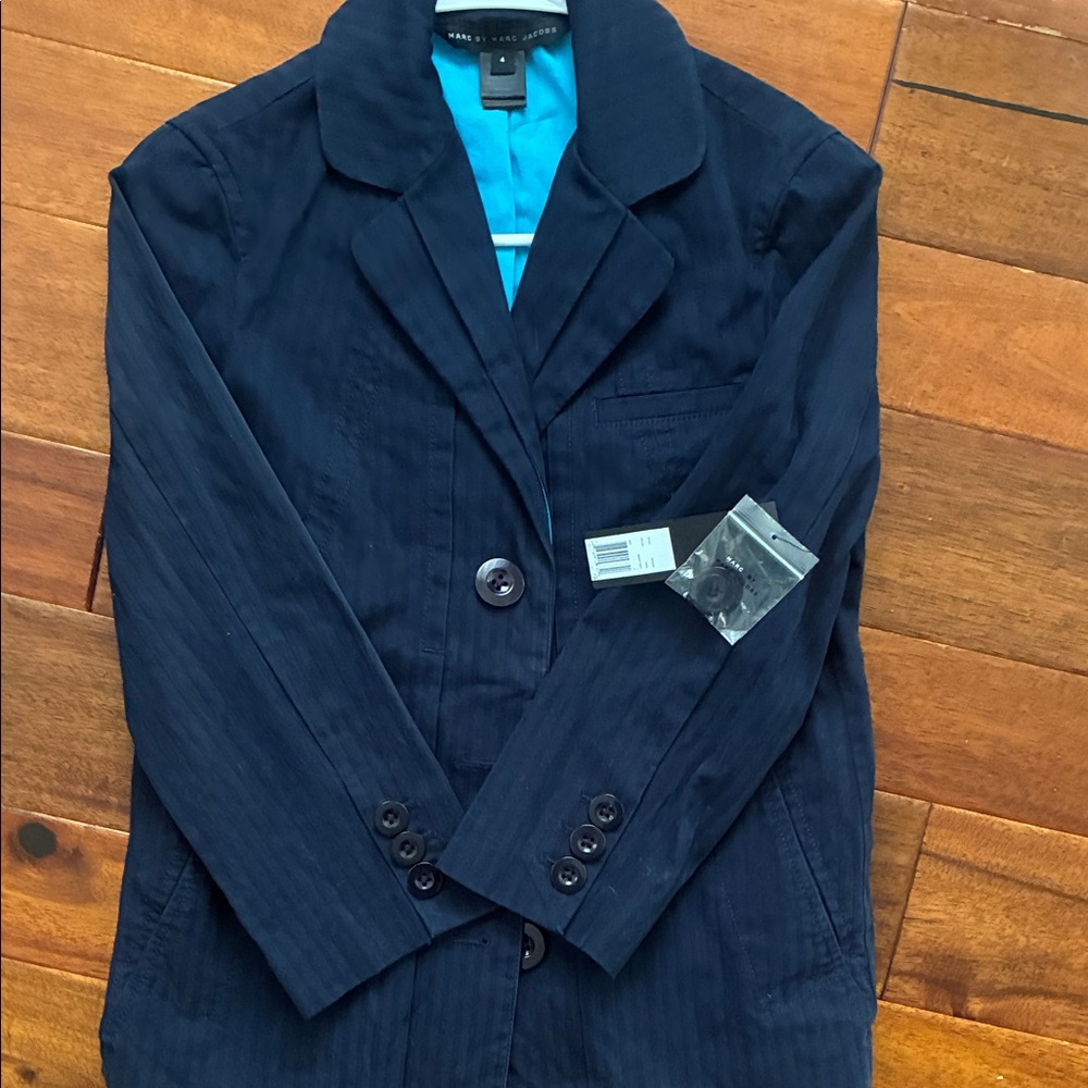 Marc by Marc Jacob’s Size 4 Women's Navy Blazer with tags
